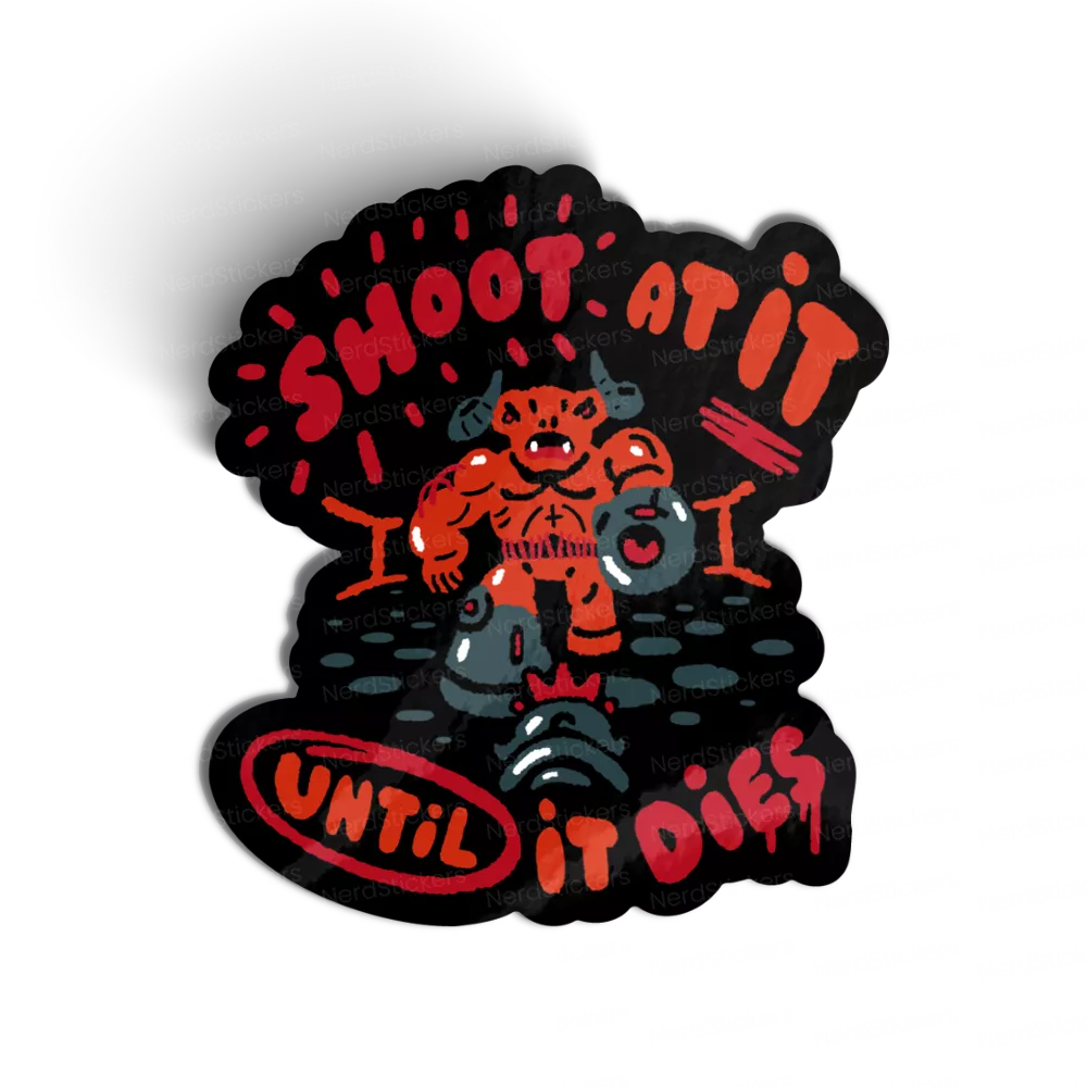 Shoot at it