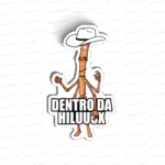 Dentro da Hilux
