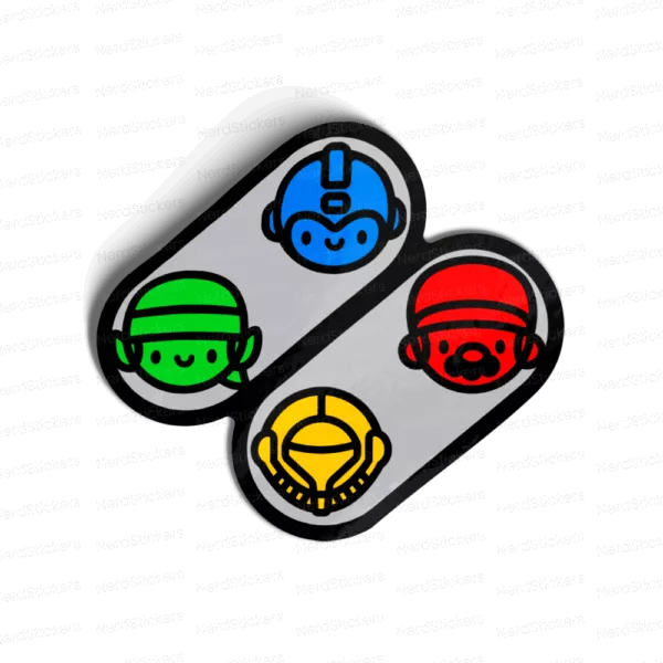 Retro buttons