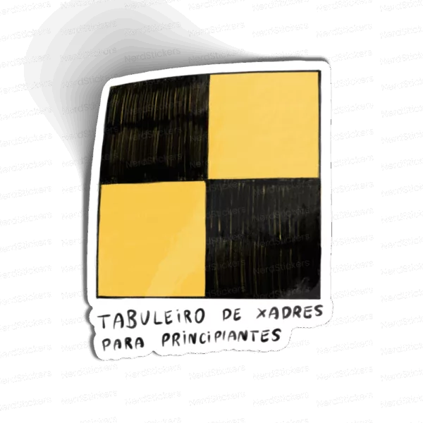 Tabuleiro de xadrez de principiantes