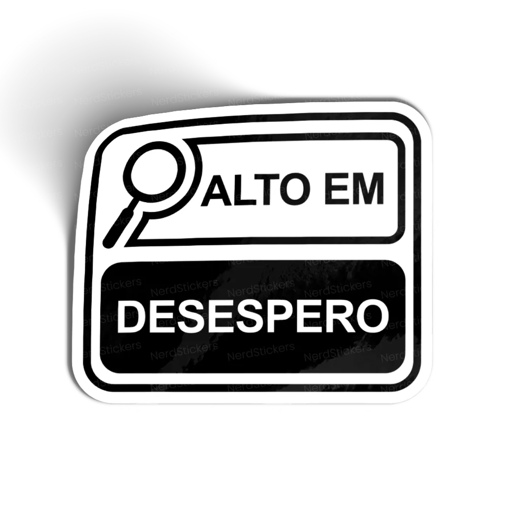 alto em desespero