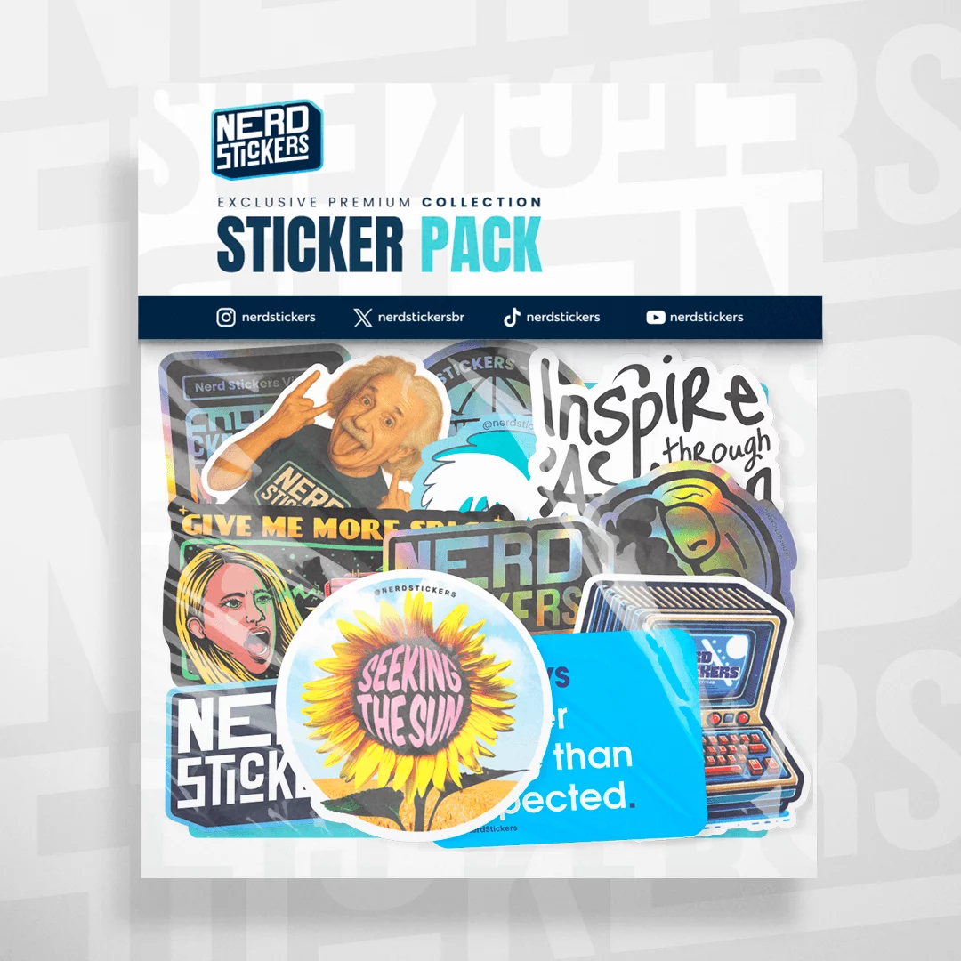 Pack Exclusivo - 12 Stickers (Foscos + Holos)