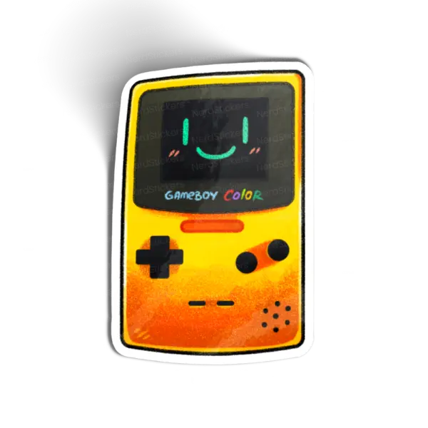 Adesivo GBC Yellow, Games
