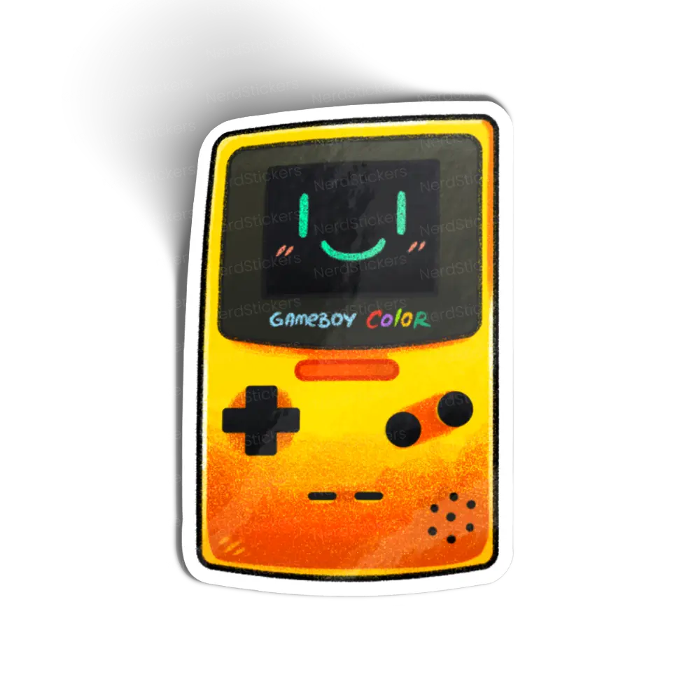 Adesivo GBC Yellow, Games