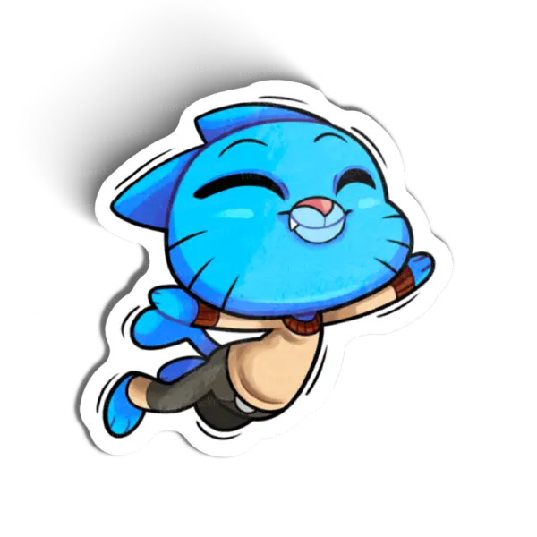 Adesivo Gumball, Animais