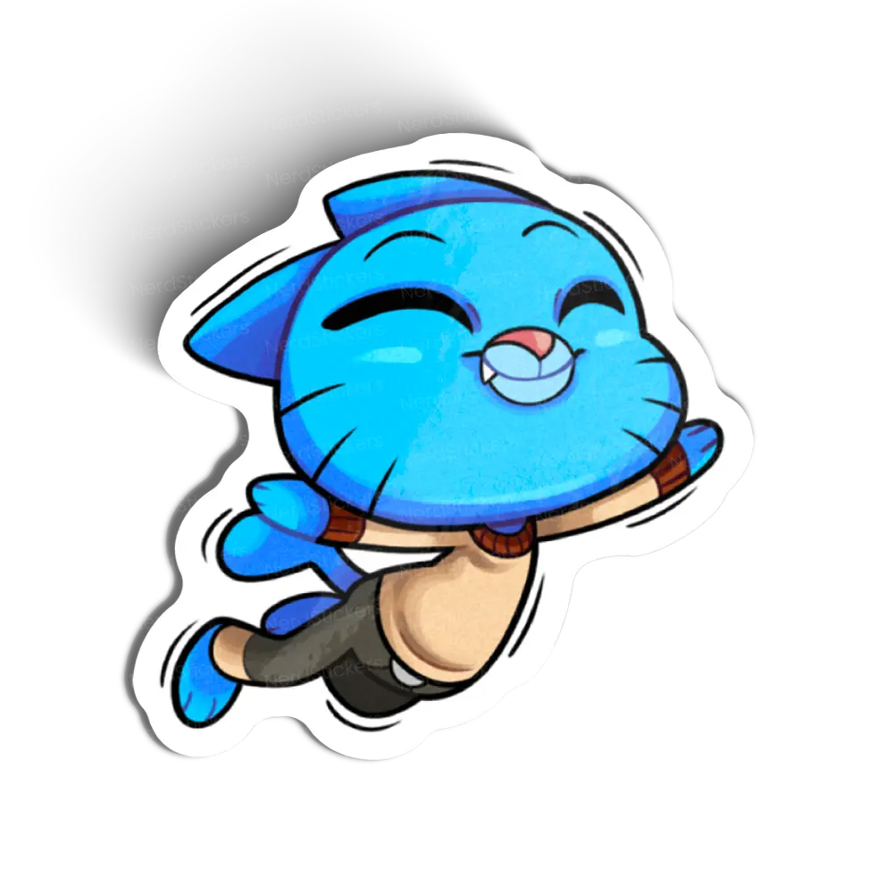 Adesivo Gumball, Animais