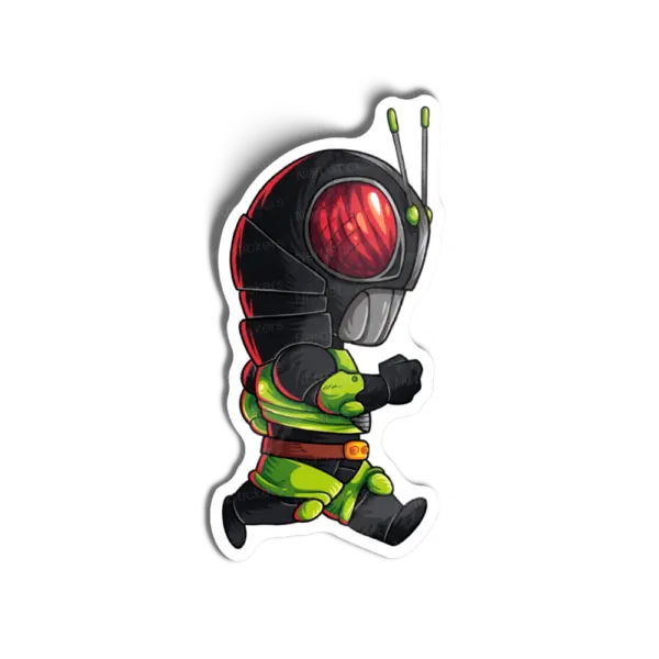 Kamen Rider sticker, Movies e TV