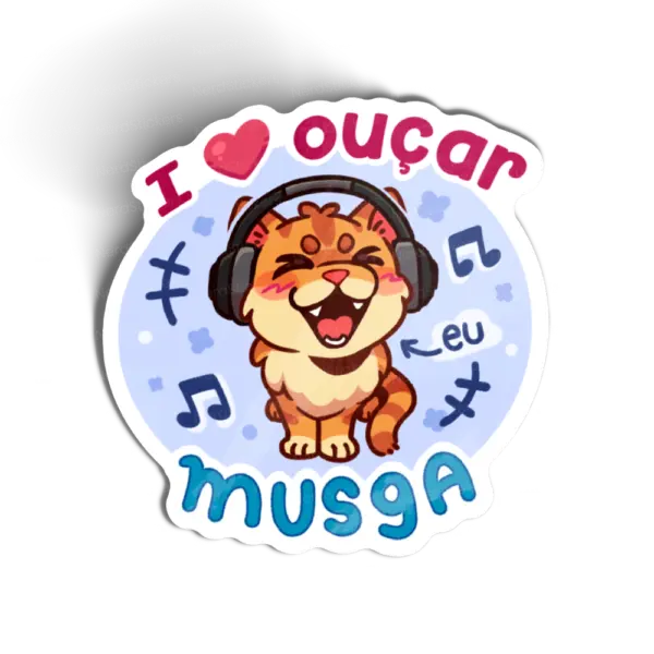 Eu amo ouçar musga