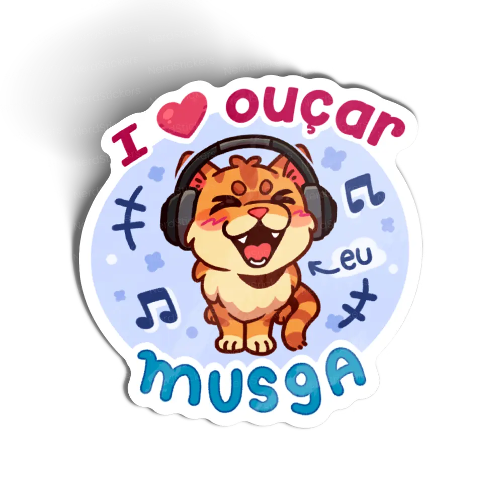 Eu amo ouçar musga