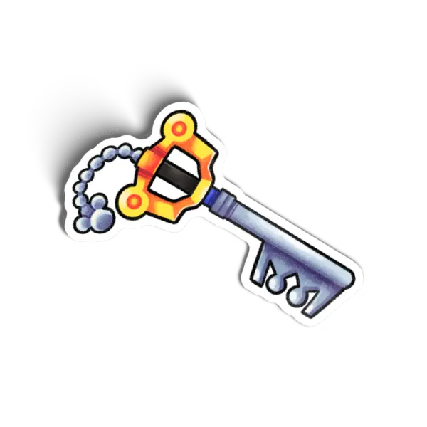Adesivo Kingdom Key Blade, Games