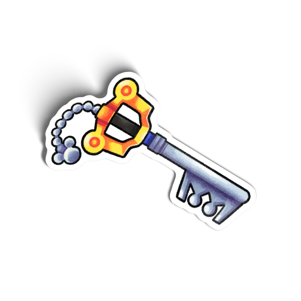 Adesivo Kingdom Key Blade, Games