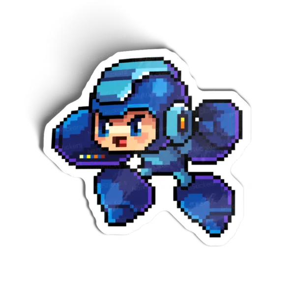 Adesivo Pixel Robot Boy, Programação