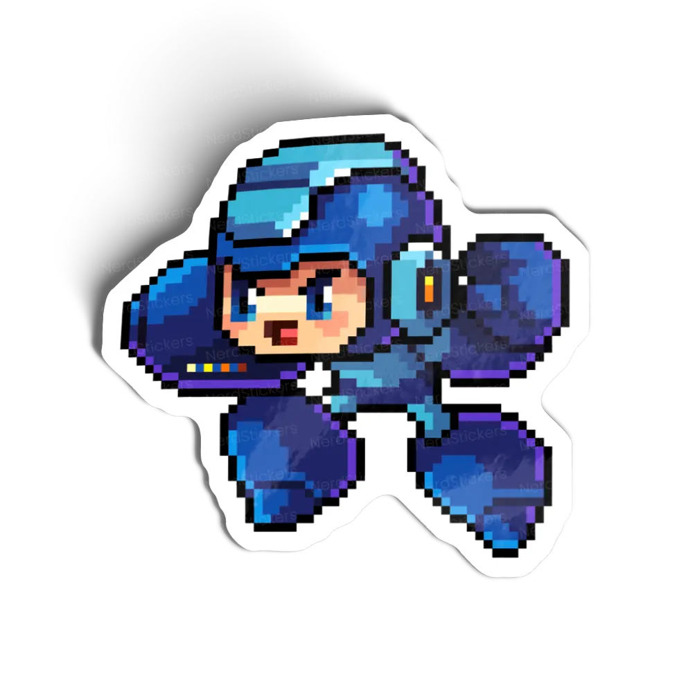 Adesivo Pixel Robot Boy, Programação