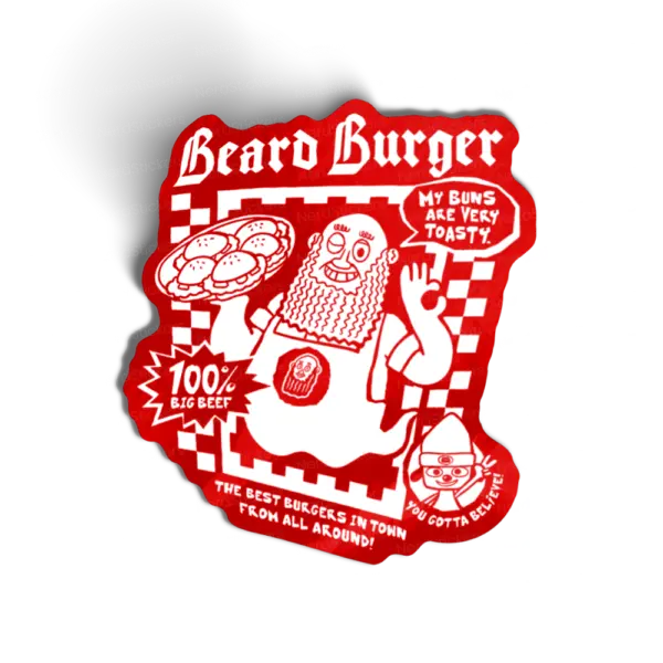Beard burger