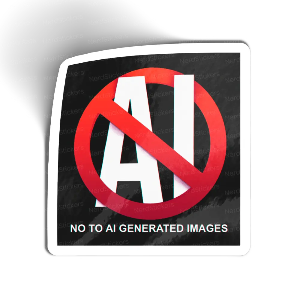 Adesivo Anti IA, Design