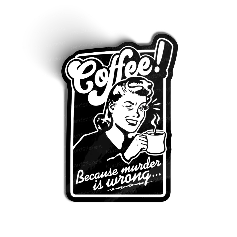 Coffee Woman sticker, Food e Drinks