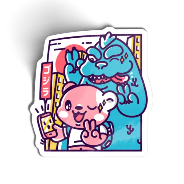 Kaiju selfie