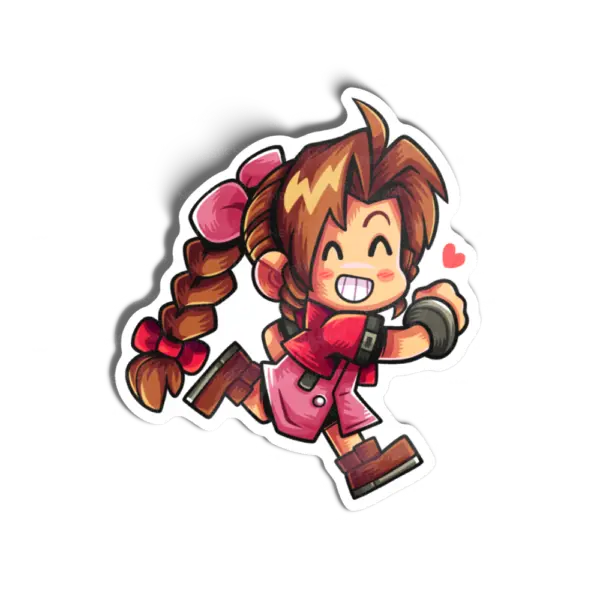 Aerith sticker, Games