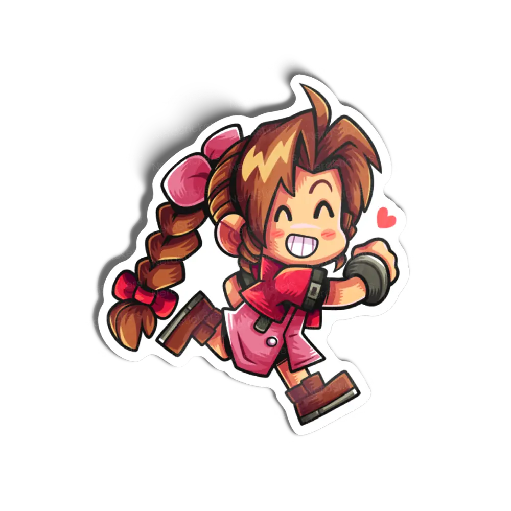 Aerith sticker, Games