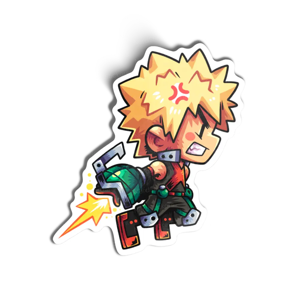 Adesivo Bakugo, Anime e Mangá