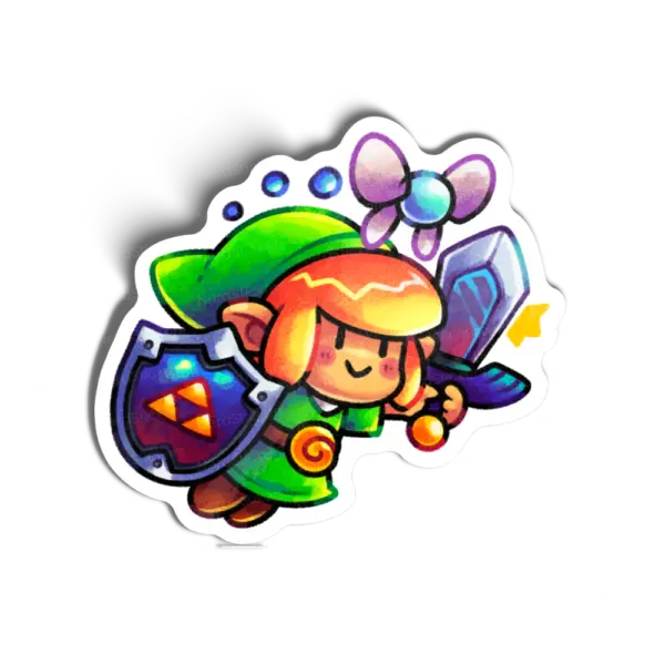 Zeldinho sticker, Games