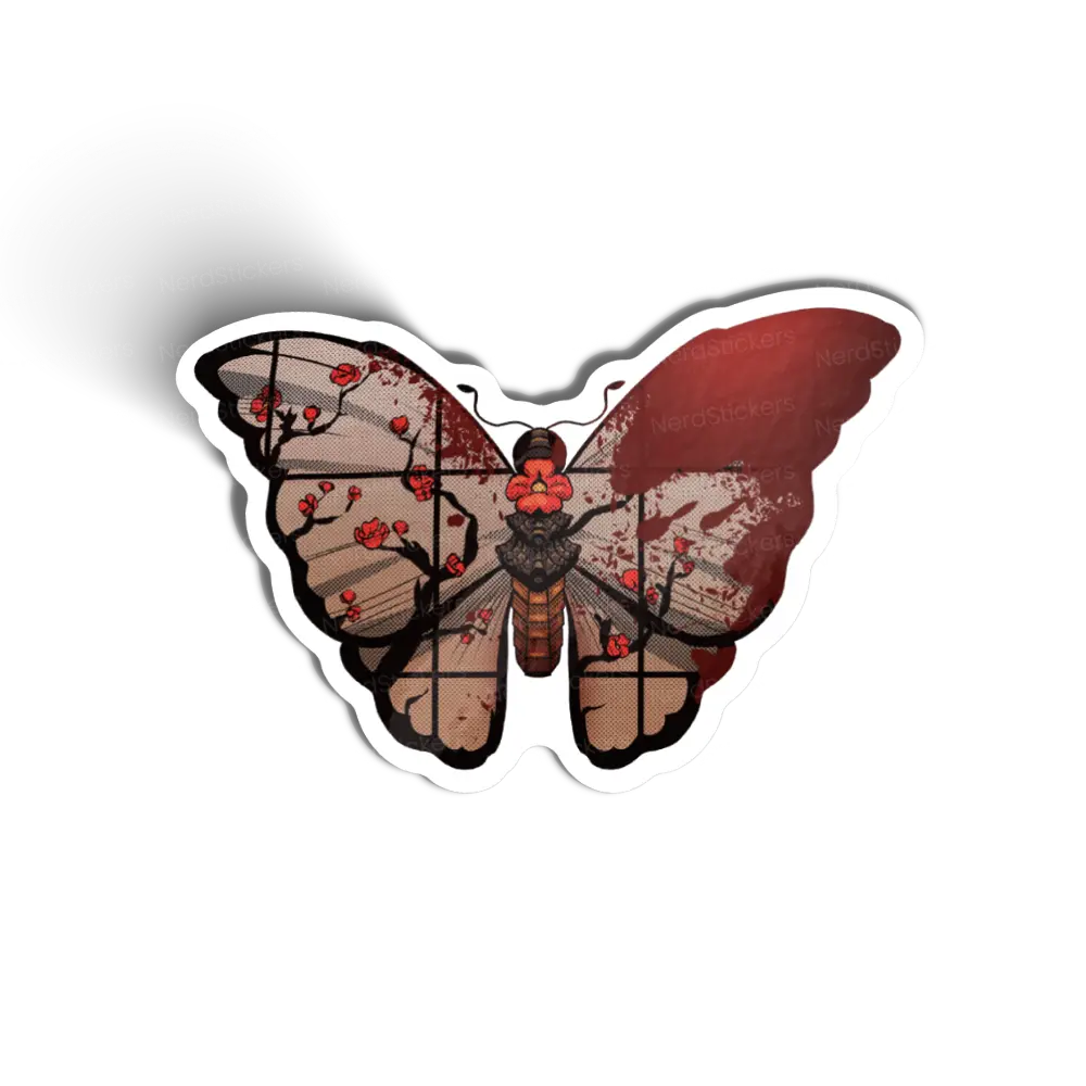 Adesivo Borboleta Banho de Sangue, Animais