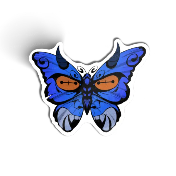 Borboleta Oni Azul sticker, Animals