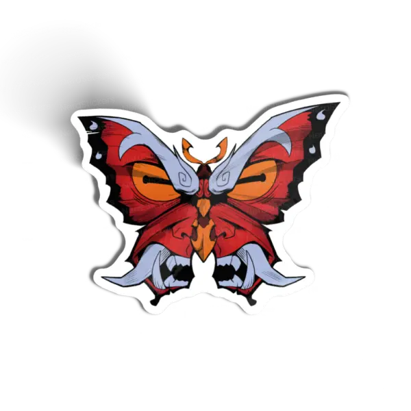 Adesivo Borboleta Oni Vermelho, Animais