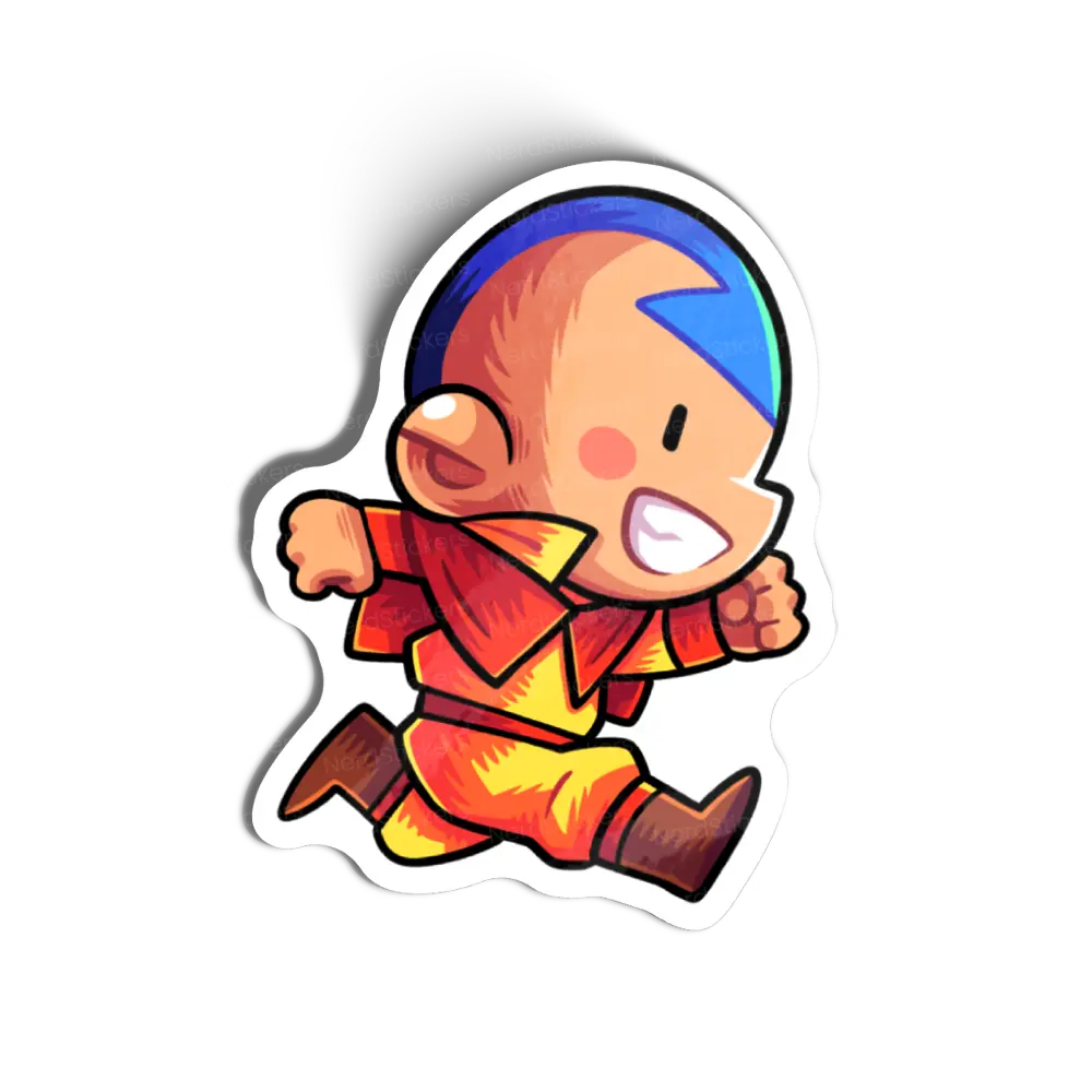 Adesivo Mini Aang, Anime e Mangá