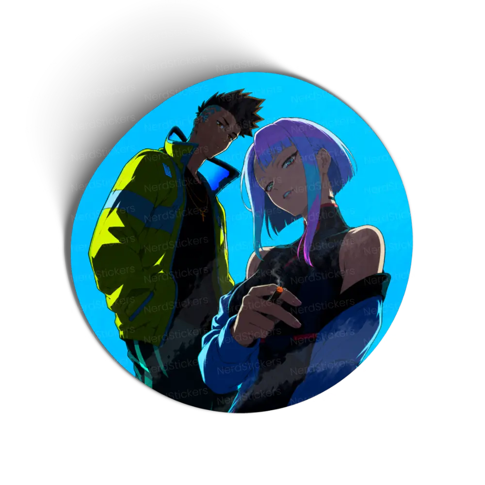 Adesivo LUCY & DAVID, Anime e Mangá