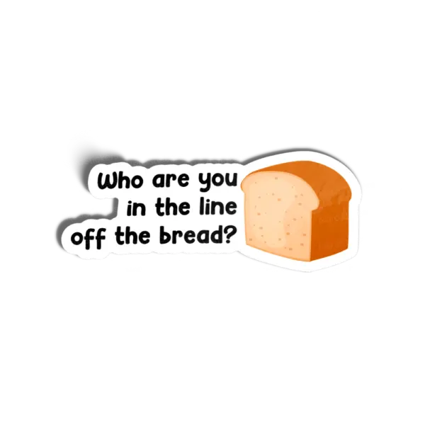 Line off the bread