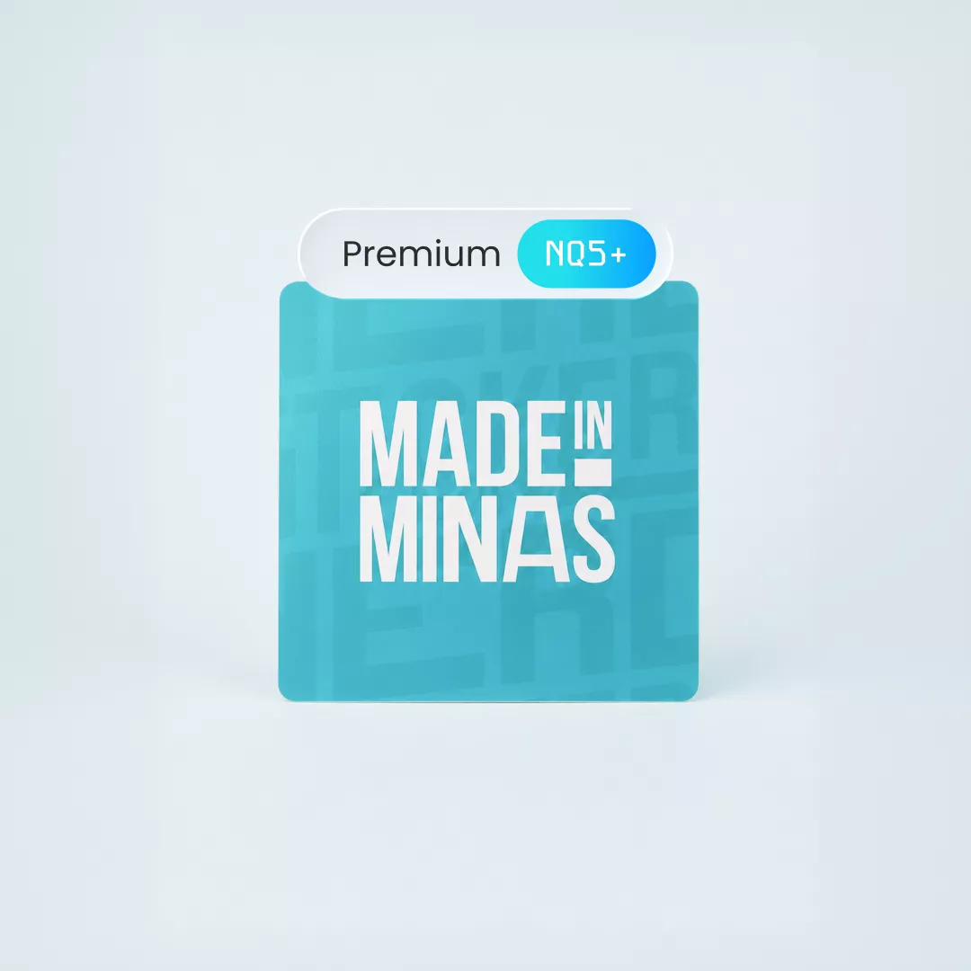 Adesivo Quadrado Premium Personalizado
