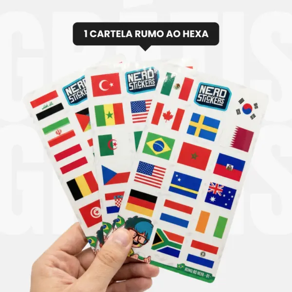1 Cartela Rumo ao Hexa