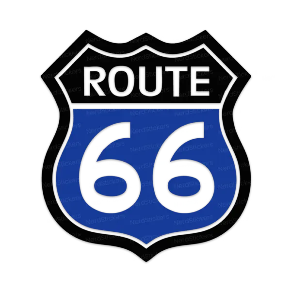 Route 66 Adventure Sticker