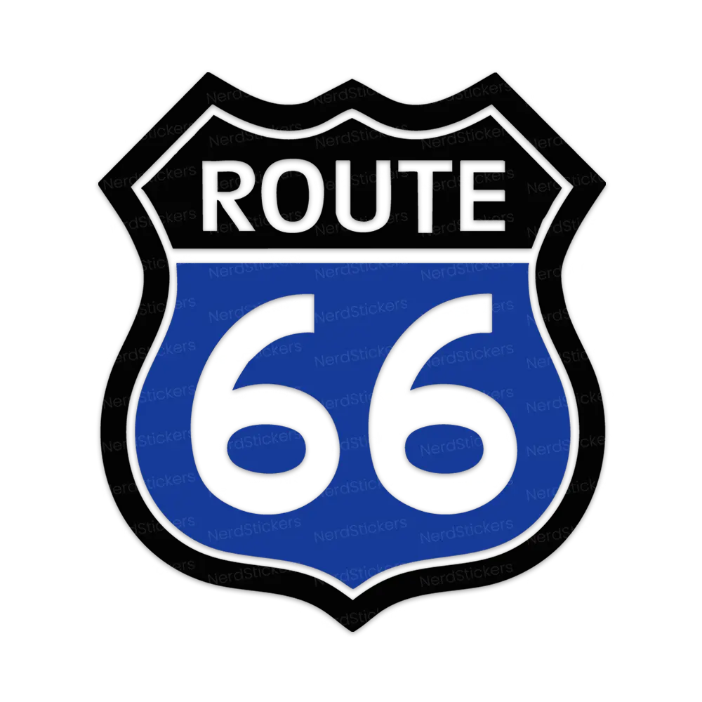 Route 66 Adventure Sticker