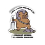 Capivara pela espada