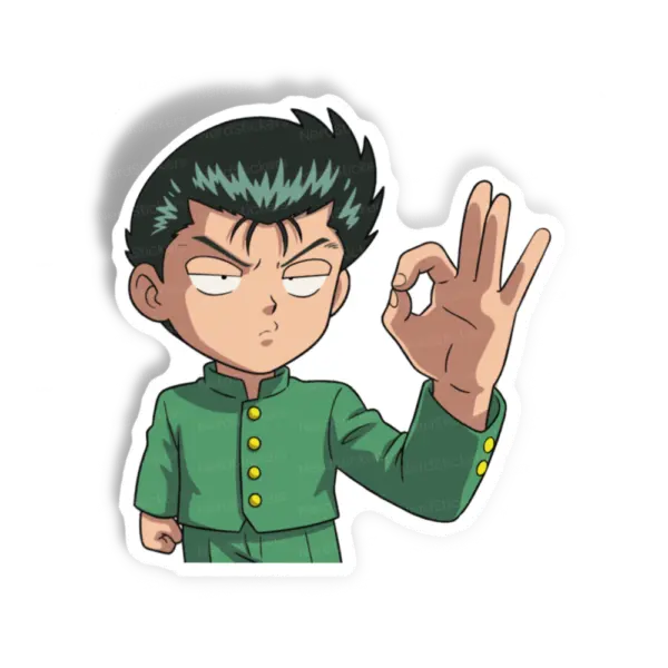 Adesivo Ai eu tive certeza, Anime e Mangá