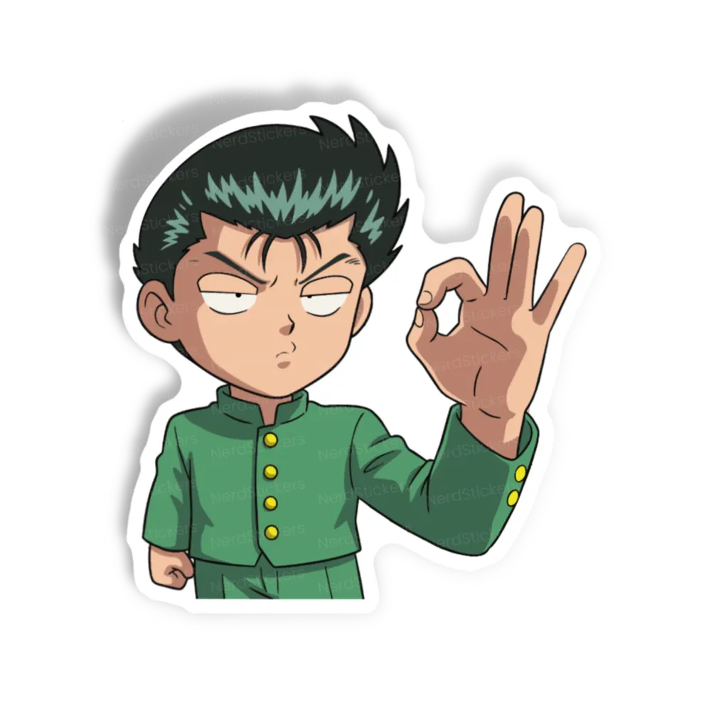 Adesivo Ai eu tive certeza, Anime e Mangá