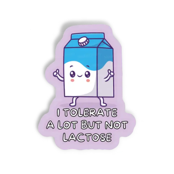 Adesivo No Lactose, Comida e Bebida