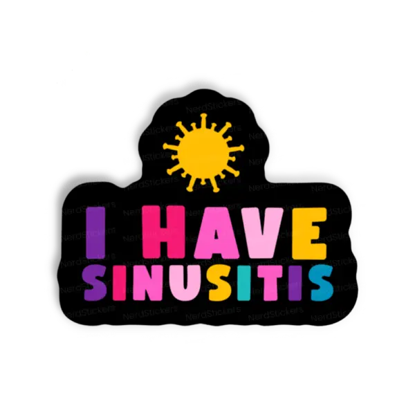 Sinusitis sticker, Causes