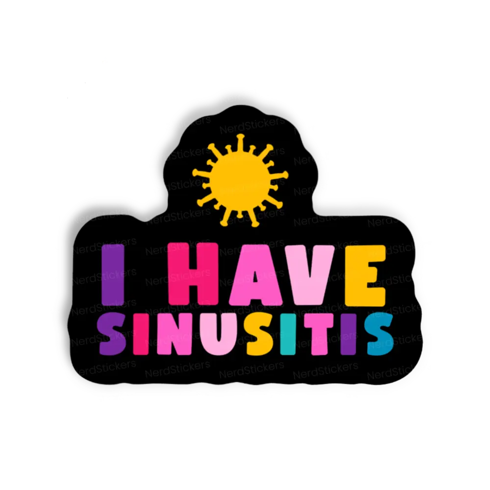 Sinusitis sticker, Causes