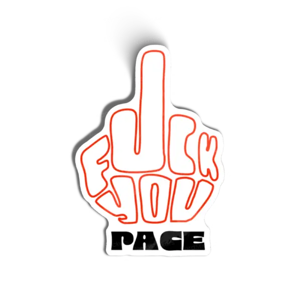 Adesivo FCK PACE, Memes e Humor