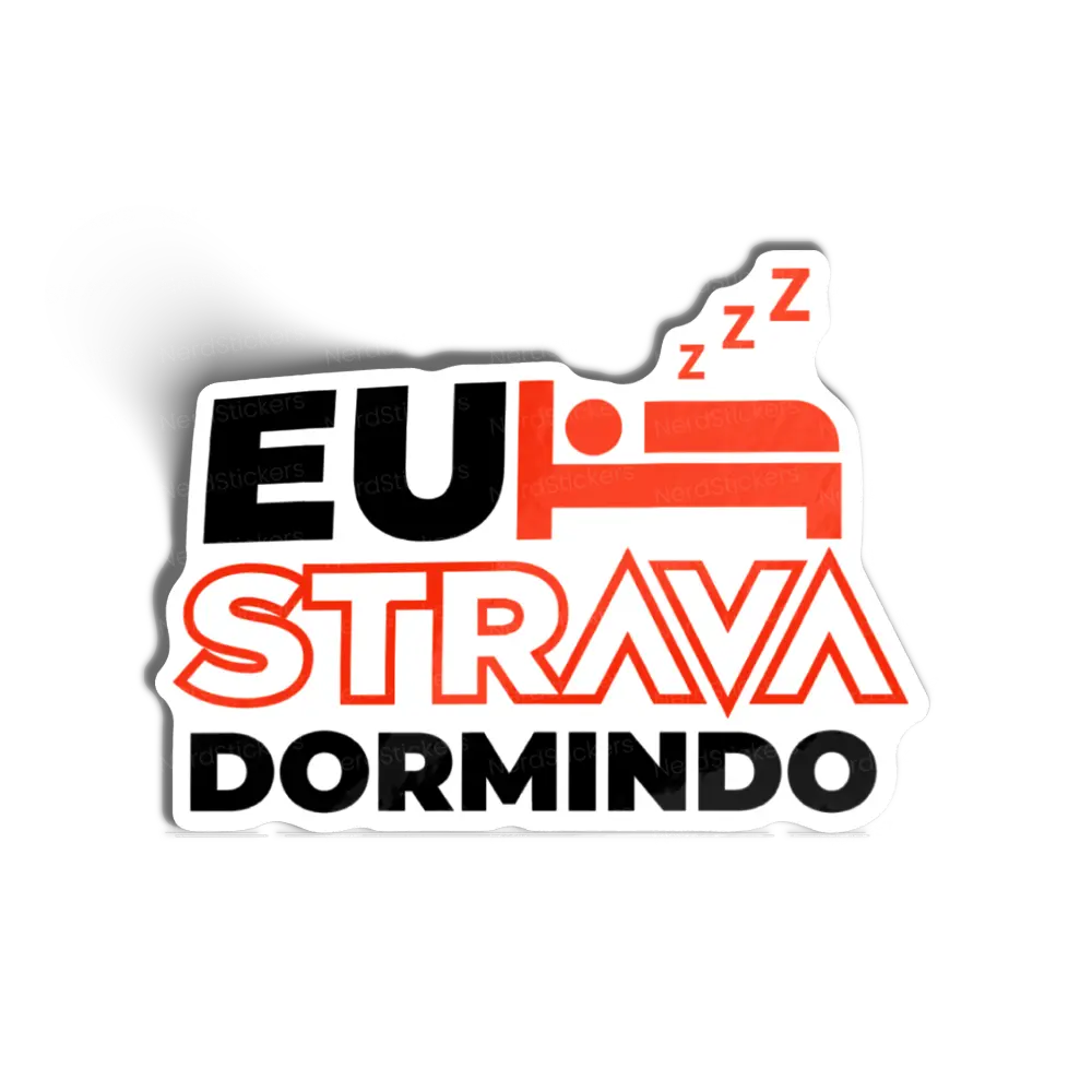 Adesivo Strava dormindo, Memes e Humor