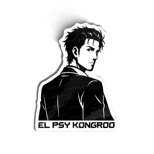 Adesivo EL PSY KONGROO, Anime e Mangá