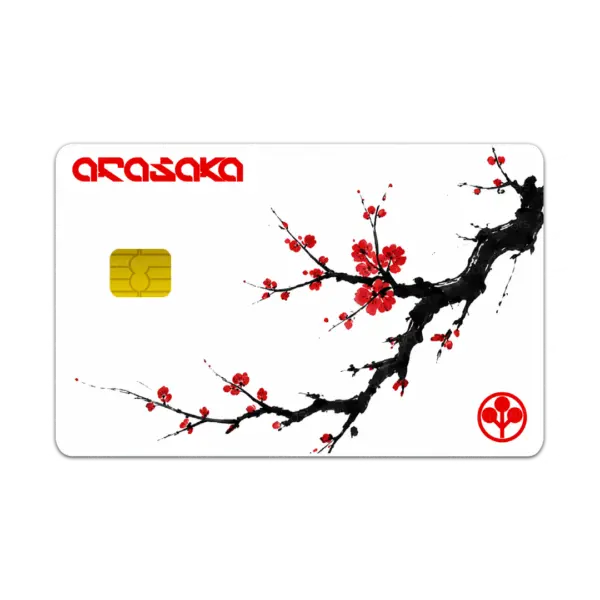 CARD ARASAKA WHITE