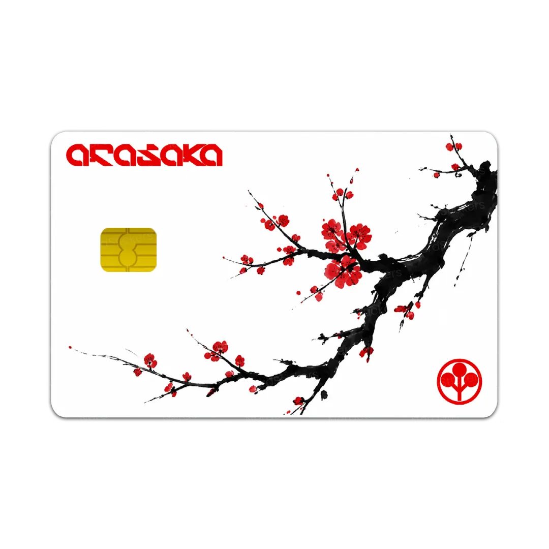 CARD ARASAKA WHITE