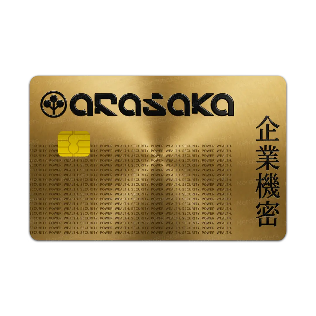 CARD ARASAKA GOLD