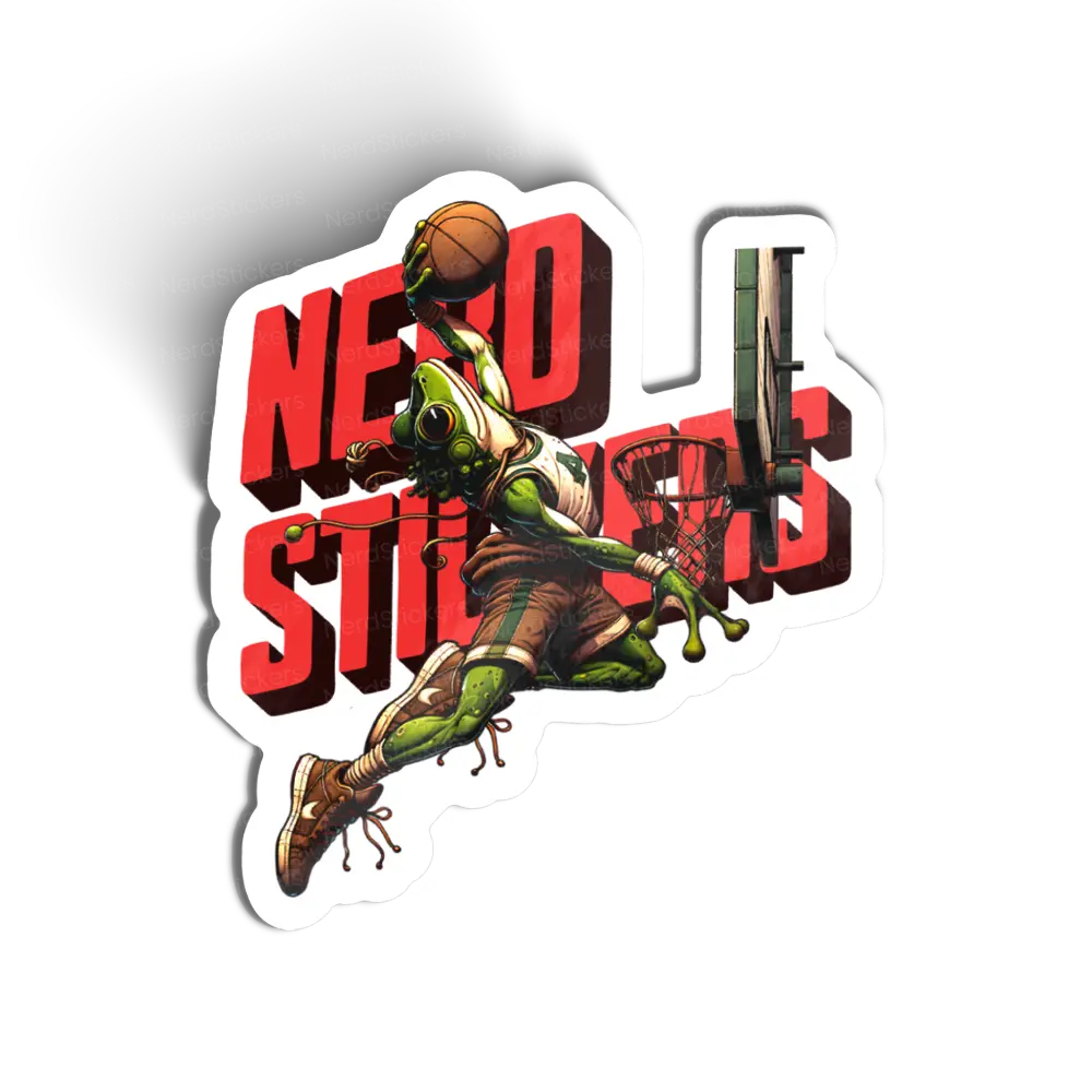 NBA Frog sticker, Animals