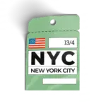 NYC New York City Sticker