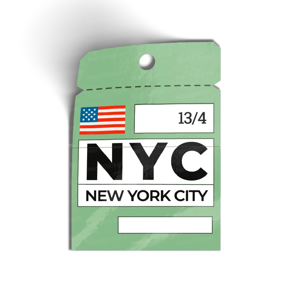 NYC New York City Sticker